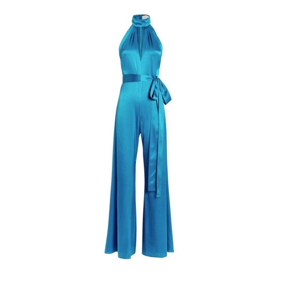 Alexis Jeika Mock Neck Silk Jumpsuit - Picture 6 of 16